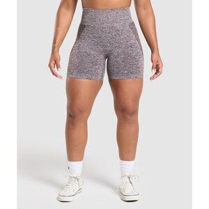 Gymshark Womens Flex High-Waisted Gym Shorts Size S Brown Body Fit Gym Yoga NWOT